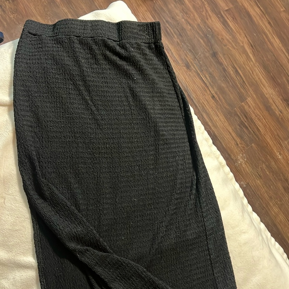Black skirt